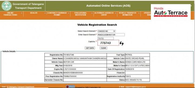 Second-hand 2019 Honda BR-V Style Edition V CVT for sale in Hyderabad-17