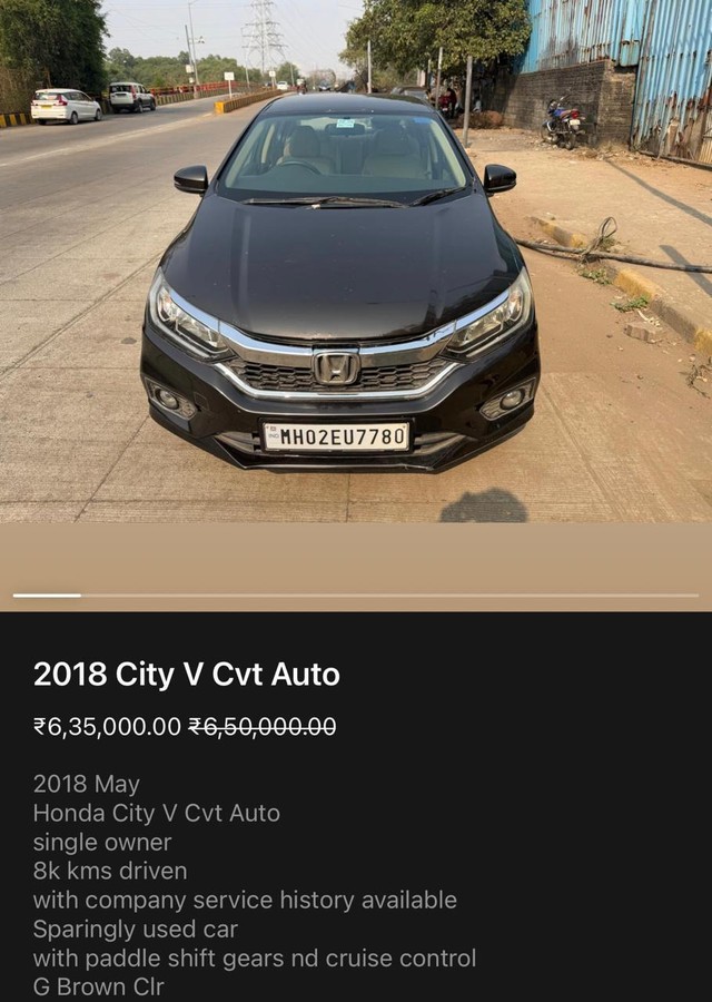 Second-hand 2018 Honda City i-VTEC CVT V for sale in Mumbai-10