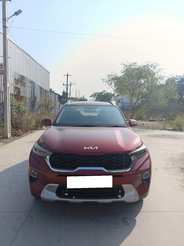 Kia Sonet HTX Diesel BSVI Second-hand 2022 Kia Sonet HTX Diesel BSVI for sale in Hyderabad-0