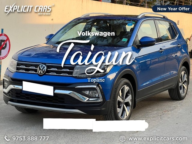 Second-hand 2022 Volkswagen Taigun 1.0 TSI Topline AT BSVI for sale in Kolkata-1
