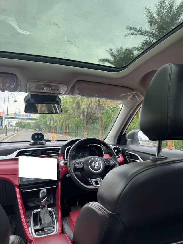 Second-hand 2021 MG Astor Savvy CVT Red BSVI for sale in Navi Mumbai-6