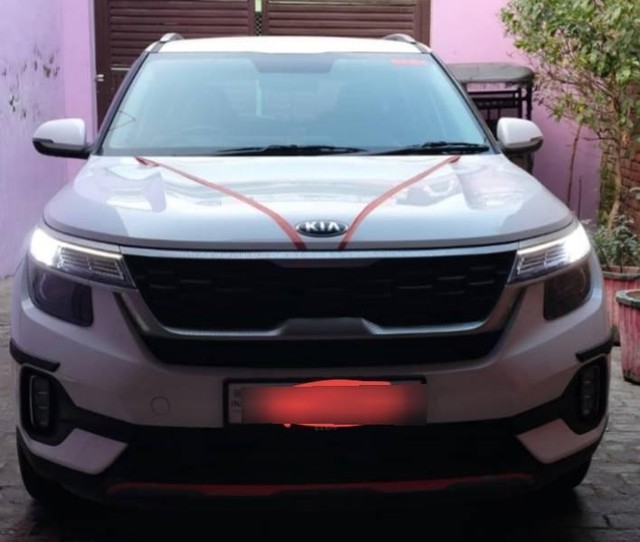 Kia Seltos HTK Plus G Second-hand 2020 Kia Seltos HTK Plus G for sale in Muzaffarnagar-6