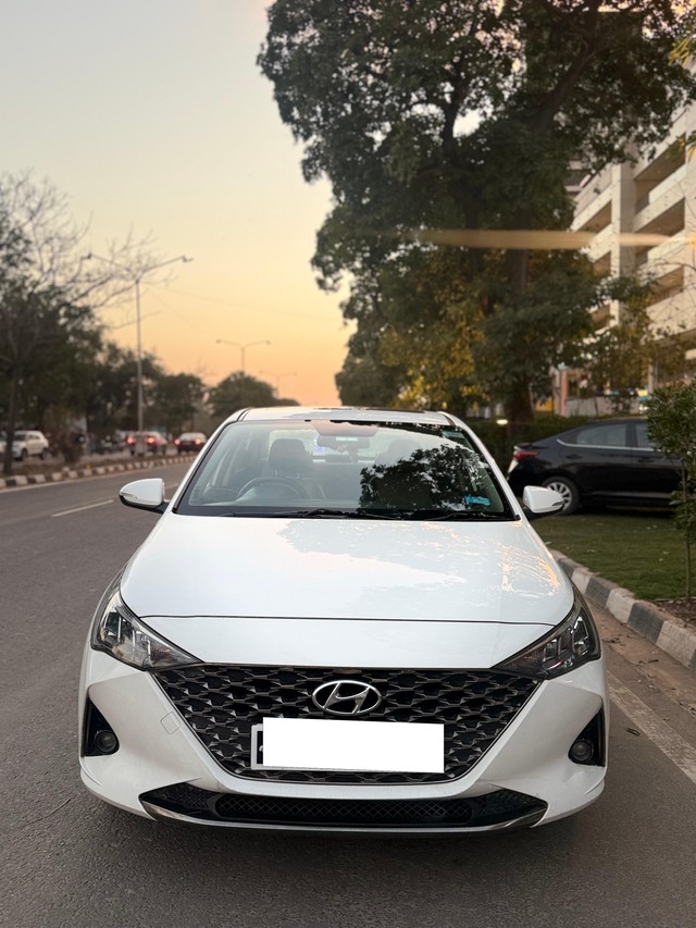 Second-hand 2021 Hyundai Verna SX Opt AT Diesel for sale in Sirsa-0