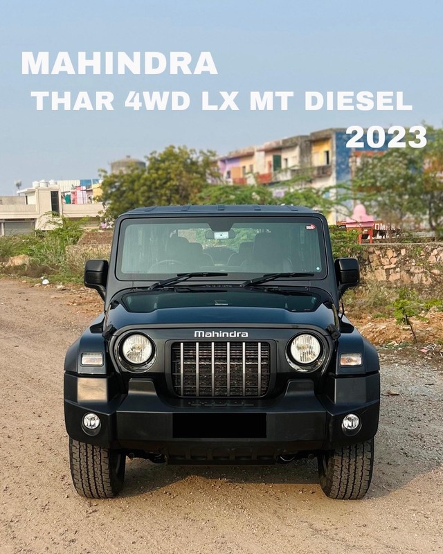 Mahindra Thar LX Hard Top Diesel Second-hand 2023 Mahindra Thar LX Hard Top Diesel for sale in Kota-0