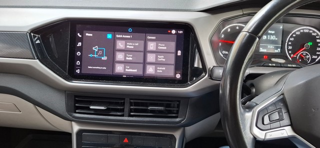 Volkswagen Taigun 1.0 TSI Highline AT BSVI Second-hand 2021 Volkswagen Taigun 1.0 TSI Highline AT BSVI for sale in Mumbai-13