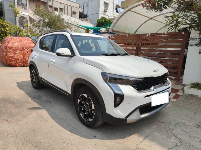 Second-hand 2024 Kia Sonet HTX Turbo DCT for sale in Hyderabad-0