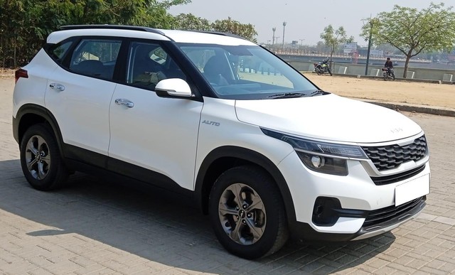 Kia Seltos HTK Plus AT D Second-hand 2022 Kia Seltos HTK Plus AT D for sale in Ahmedabad-0