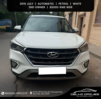 Second-hand 2019 Hyundai Creta 1.6 SX Automatic for sale in New Delhi