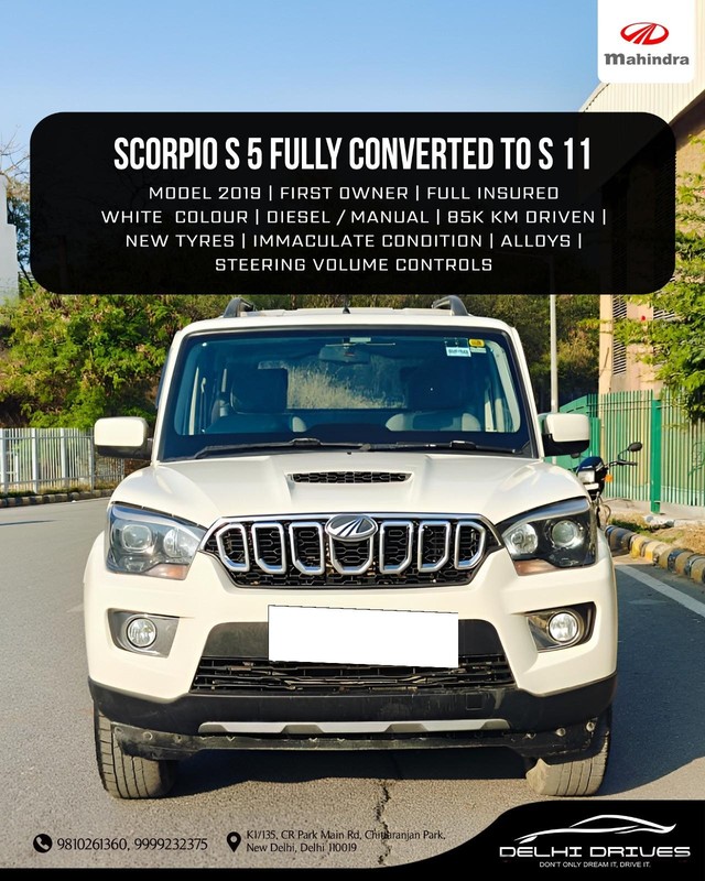 Second-hand 2019 Mahindra Scorpio S5 BSIV for sale in New Delhi-4