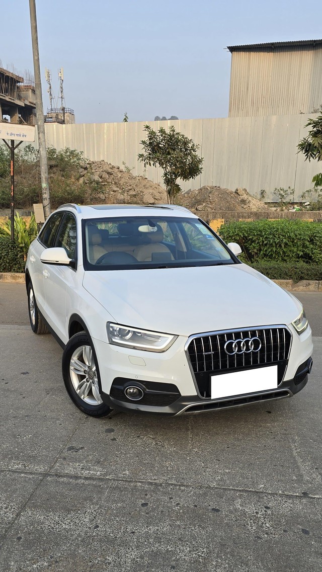 Audi Q3 35 TDI Quattro Premium Second-hand 2015 Audi Q3 35 TDI Quattro Premium for sale in Mira Road-0
