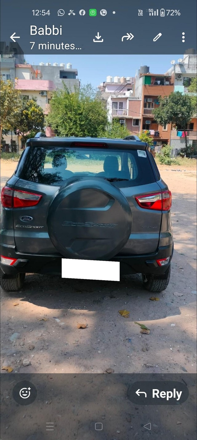 Second-hand 2017 Ford Ecosport 1.5 Ti VCT AT Titanium BSIV for sale in New Delhi-10