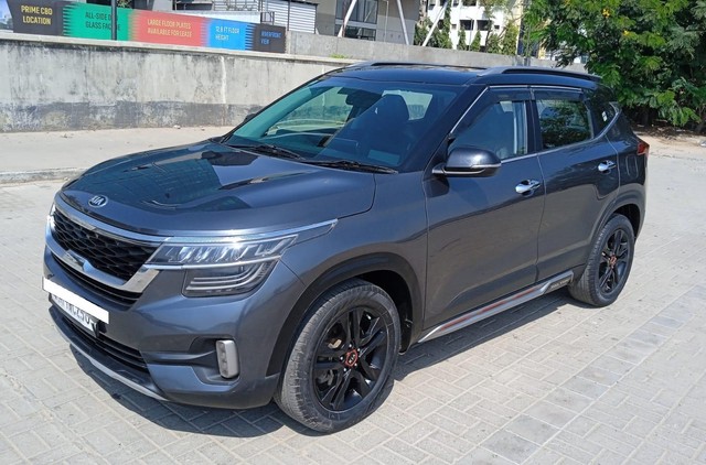 Kia Seltos HTX Diesel Second-hand 2021 Kia Seltos HTX Diesel for sale in Ahmedabad-0