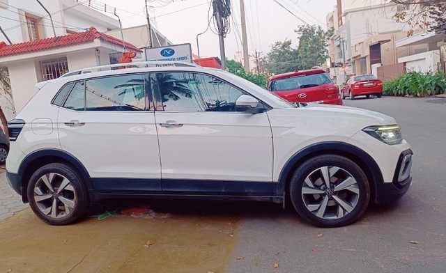 Second-hand 2021 Volkswagen Taigun 1.0 TSI Topline BSVI for sale in Coimbatore-1