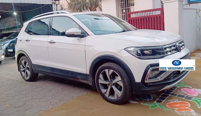 Second-hand 2021 Volkswagen Taigun 1.0 TSI Topline BSVI for sale in Coimbatore-8