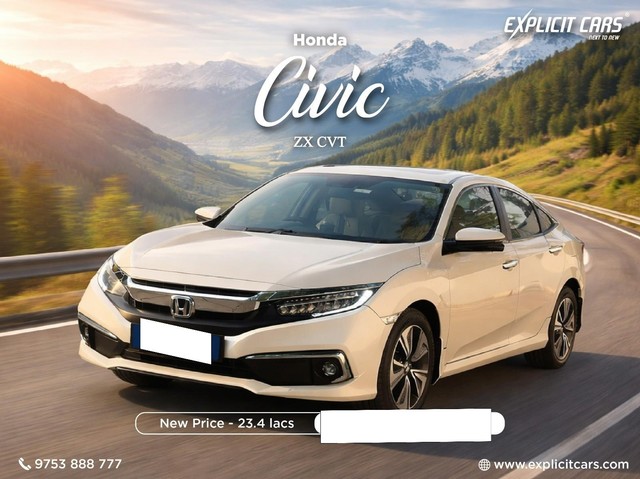 Second-hand 2019 Honda Civic ZX BSIV for sale in Kolkata-11