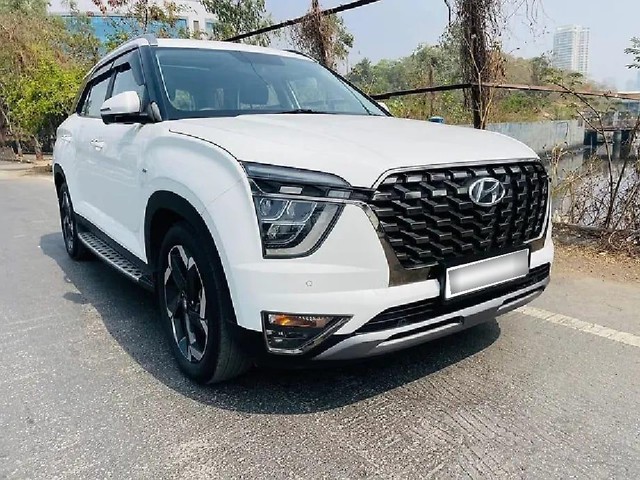 Hyundai Alcazar Signature (O) 7-Seater Diesel AT Second-hand 2024 Hyundai Alcazar Signature (O) 7-Seater Diesel AT for sale in Mumbai-0