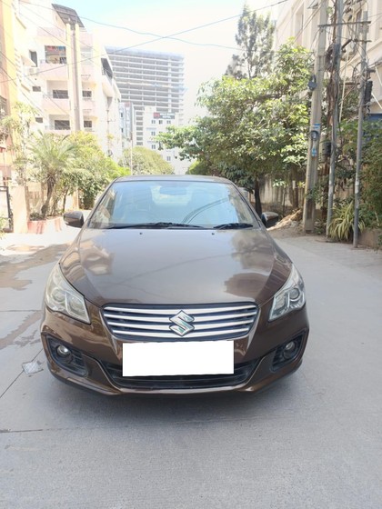 Maruti Suzuki Ciaz 1.3 Alpha Second-hand 2017 Maruti Suzuki Ciaz 1.3 Alpha for sale in Hyderabad