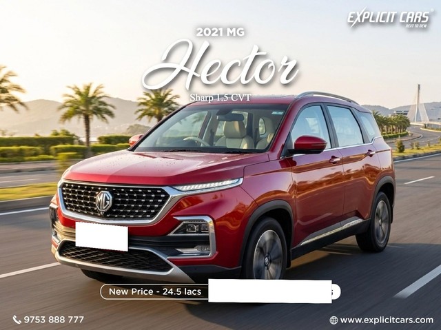 Second-hand 2021 MG Hector Sharp DCT for sale in Kolkata-9