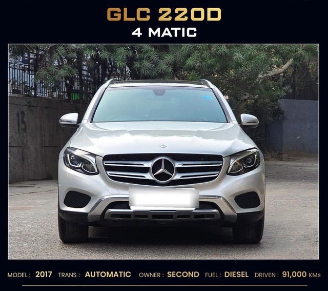 Mercedes-Benz GLC 220d 4MATIC Style Second-hand 2017 Mercedes-Benz GLC 220d 4MATIC Style for sale in New Delhi-3