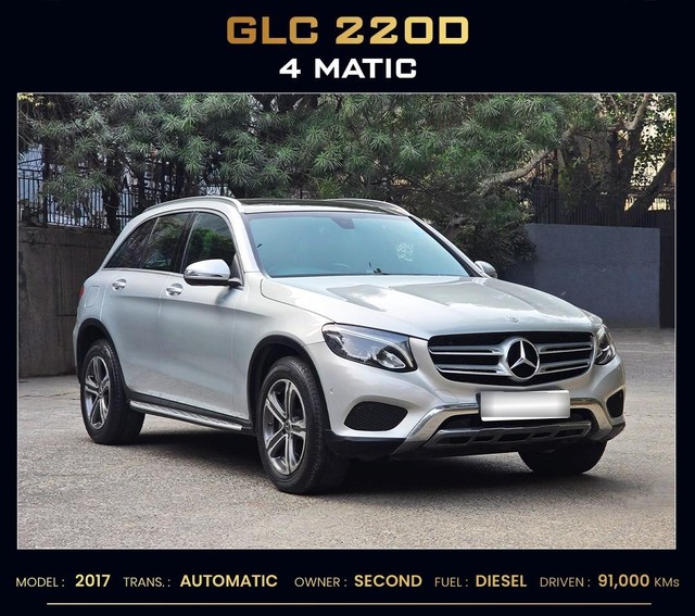 Mercedes-Benz GLC 220d 4MATIC Style Second-hand 2017 Mercedes-Benz GLC 220d 4MATIC Style for sale in New Delhi-0