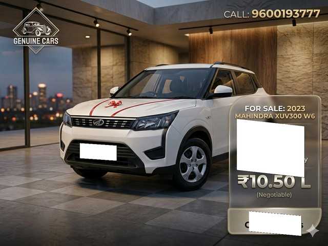 Mahindra XUV300 W6 Diesel BSVI Second-hand 2021 Mahindra XUV300 W6 Diesel BSVI for sale in Chennai-12