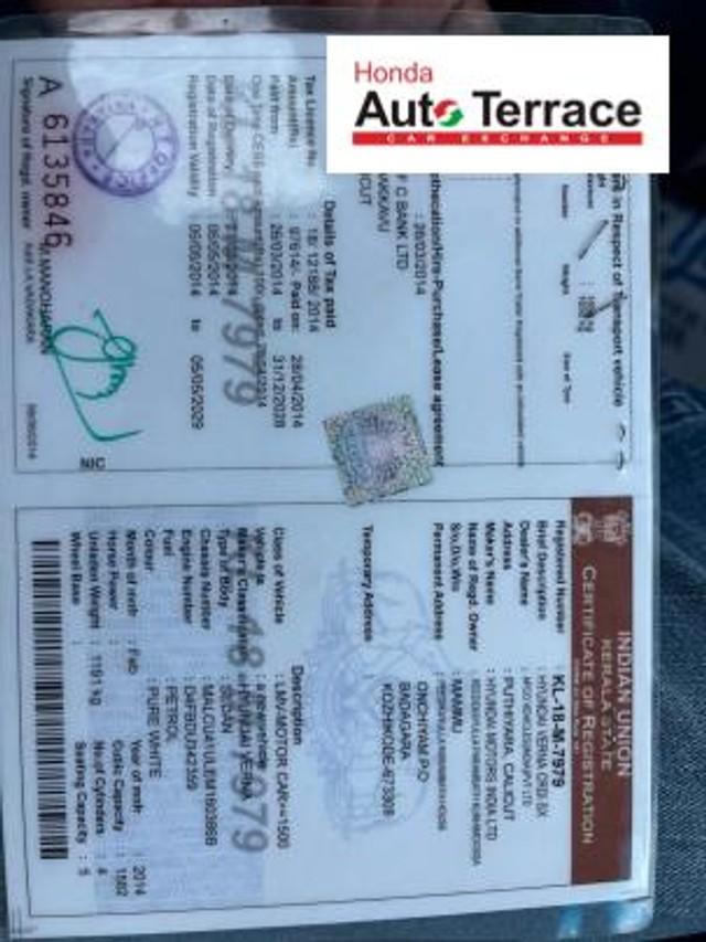 Second-hand 2014 Hyundai Verna Transform SX VGT CRDi for sale in Kozhikode-9