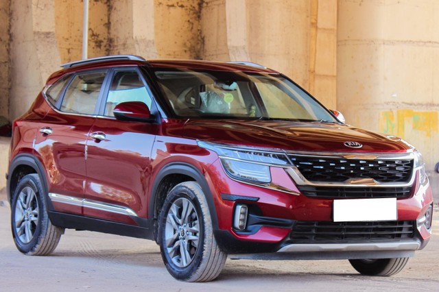 Kia Seltos HTX G Second-hand 2020 Kia Seltos HTX G for sale in Ahmedabad-0