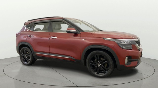 Kia Seltos HTX IVT Second-hand 2021 Kia Seltos HTX IVT for sale in Faridabad-0