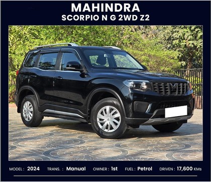 2024 Mahindra Scorpio N Z2