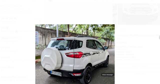 Second-hand 2017 Ford Ecosport 1.5 Ti VCT MT Trend BSIV for sale in Pune-2