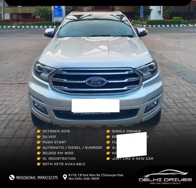 Second-hand 2019 Ford Endeavour 3.2 Titanium AT 4X4 for sale in New Delhi-5