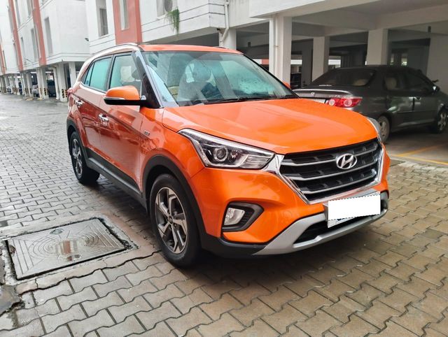 Hyundai Creta 1.6 VTVT AT SX Plus Second-hand 2018 Hyundai Creta 1.6 VTVT AT SX Plus for sale in Chennai