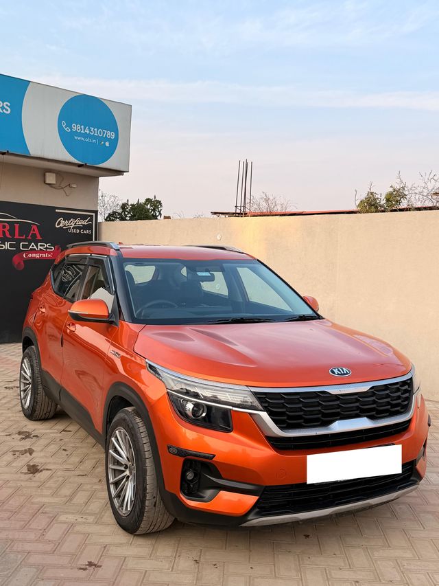 Kia Seltos HTK Plus AT D Second-hand 2019 Kia Seltos HTK Plus AT D for sale in Ludhiana