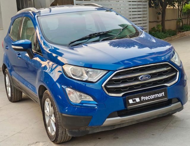 Ford Ecosport 1.5 Petrol Titanium BSIV Second-hand 2018 Ford Ecosport 1.5 Petrol Titanium BSIV for sale in Bangalore