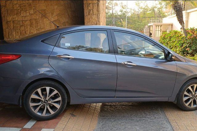 Second-hand 2015 Hyundai Verna 1.6 SX VTVT for sale in Hyderabad