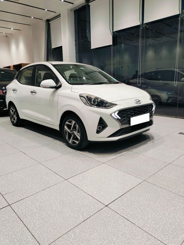 Second-hand 2020 Hyundai Aura SX Option for sale in Jaipur