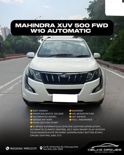 2017 Mahindra XUV500 R W10 FWD