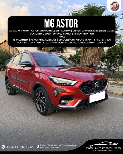 2022 MG Astor Savvy Turbo AT BSVI