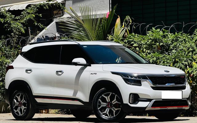 Kia Seltos HTX Diesel Second-hand 2021 Kia Seltos HTX Diesel for sale in Nashik