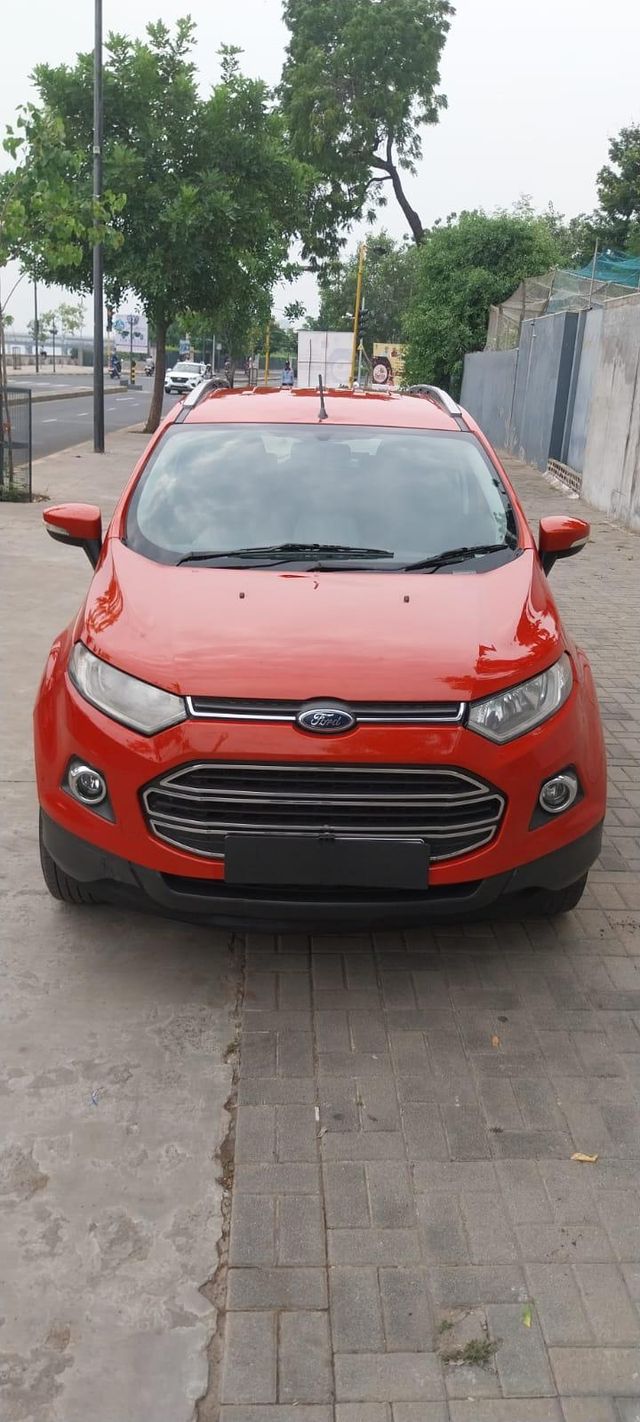 Ford Ecosport 1.5 Diesel Titanium BSIV Second-hand 2017 Ford Ecosport 1.5 Diesel Titanium BSIV for sale in Ahmedabad