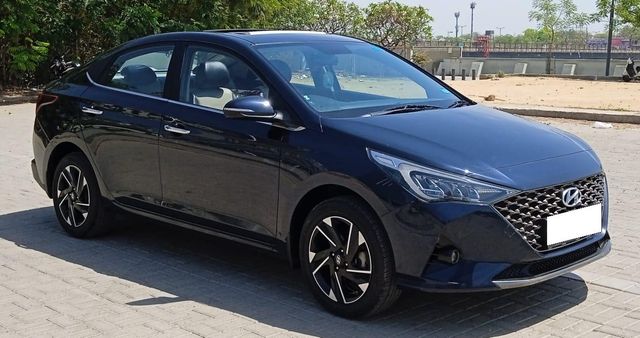 Second-hand 2020 Hyundai Verna SX IVT Opt for sale in Ahmedabad