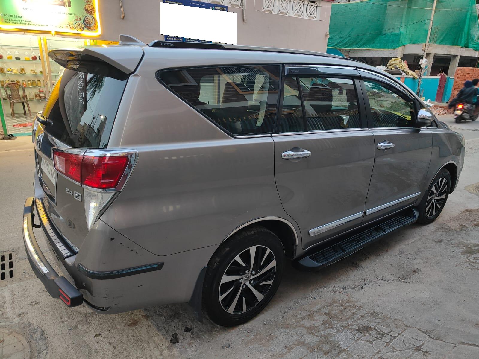 Buy Used Toyota Innova Crysta 2.4 ZX 7 STR AT of 2021 model @ 21