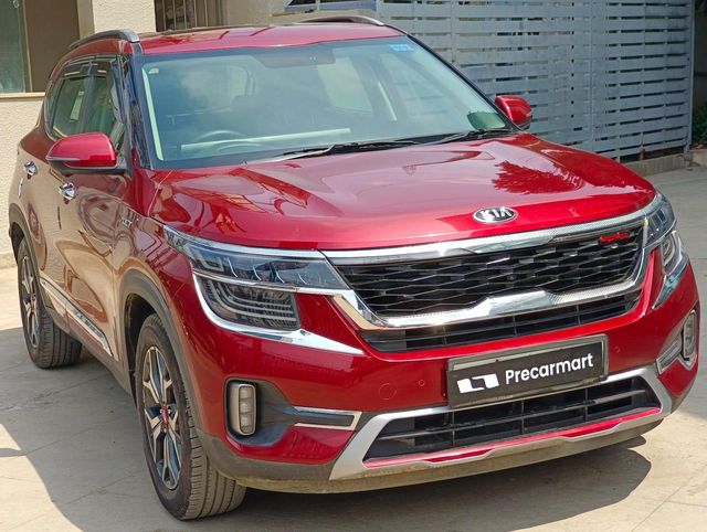 Kia Seltos GTX Plus DCT Second-hand 2021 Kia Seltos GTX Plus DCT for sale in Bangalore