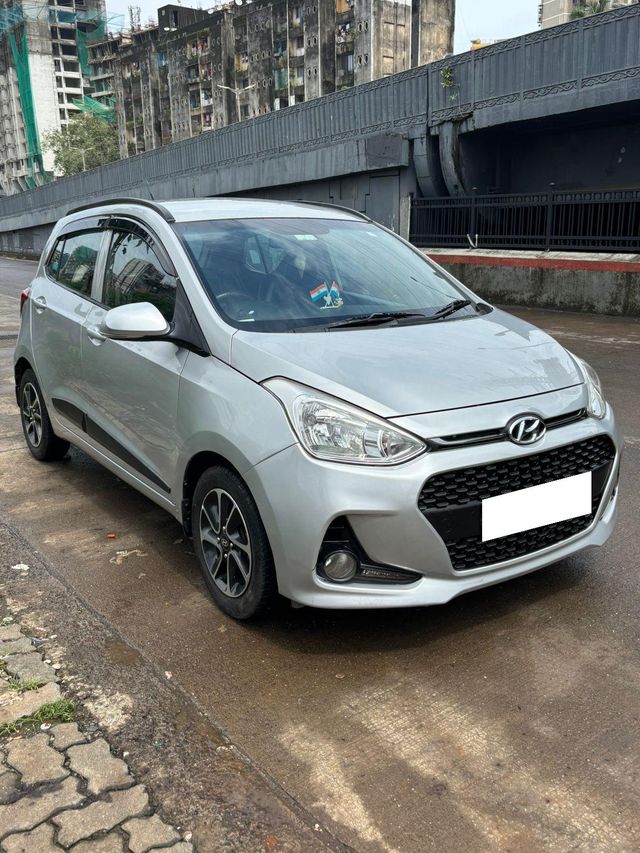 Hyundai Grand i10 1.2 Kappa Sportz Option AT Second-hand 2017 Hyundai Grand i10 1.2 Kappa Sportz Option AT for sale in Mumbai