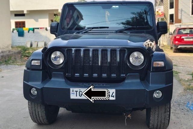 Mahindra Thar LX 4WD Hard Top Diesel BSVI Second-hand 2023 Mahindra Thar LX 4WD Hard Top Diesel BSVI for sale in Hyderabad