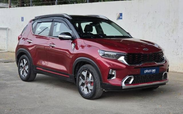Kia Sonet GTX Plus Turbo DCT BSVI Second-hand 2020 Kia Sonet GTX Plus Turbo DCT BSVI for sale in Kolkata
