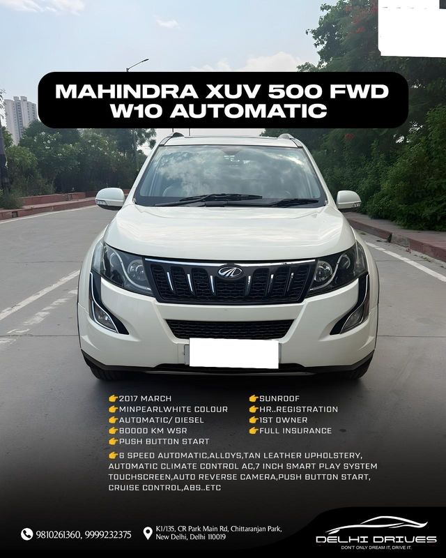 Mahindra XUV500 R W10 FWD Second-hand 2017 Mahindra XUV500 R W10 FWD for sale in New Delhi