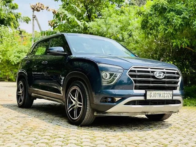 Second-hand 2022 Hyundai Creta EX BSVI for sale in Ahmedabad