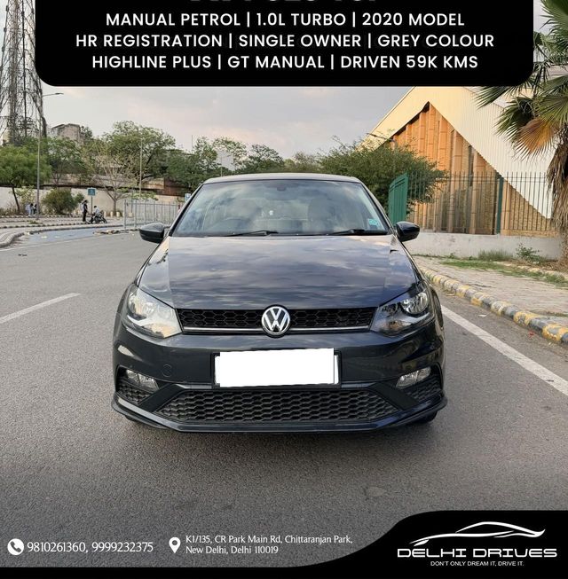 Volkswagen Polo 1.0 TSI Highline Plus Second-hand 2020 Volkswagen Polo 1.0 TSI Highline Plus for sale in New Delhi