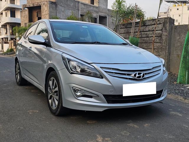 Hyundai Verna 1.6 VTVT SX Second-hand 2016 Hyundai Verna 1.6 VTVT SX for sale in Nagpur
